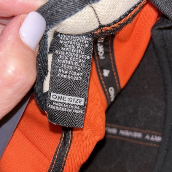 forty seven brand orioles hat black bill black logo One Size Snapback - Picture 9 of 9